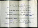 Republic of Venezuela Certificate of Solvency