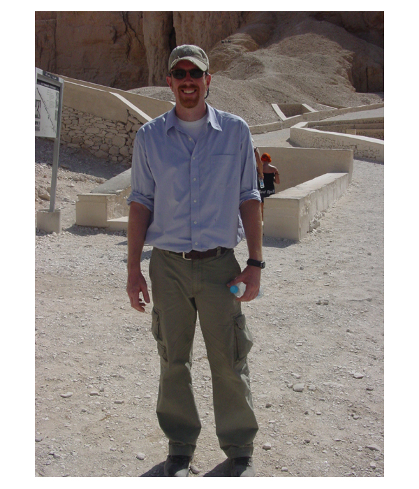 Ken Nystrom in the Valley of the Kings